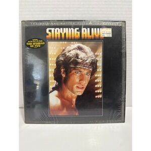 Staying Alive Original Motion Picture Soundtrack Vinyl LP Bee Gees John Travolta